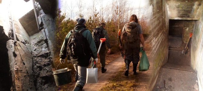 Субботник на Линии Маннергейма 21.10.2018 Субботник на Линии Маннергейма 21.10.2018